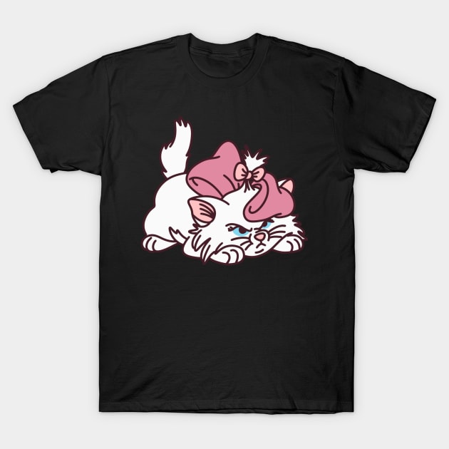 Marie the Cat T-Shirt by VinylPatch